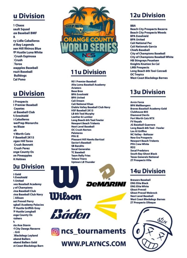 Orange County World Series Shirt
