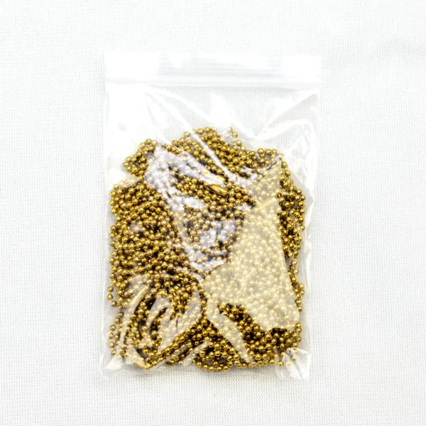 Gold Ball Chain Necklaces (15 chains in 1 bag)