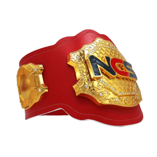 NCS24 BELT CARDINAL&GOLD